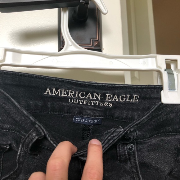 Black Denim Skirt - Picture 2 of 4